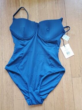 (nwt) Onia Isabella Teal One-Piece Swimsuit
